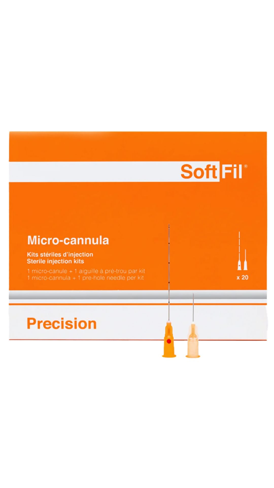 SoftFil Cannula 25g/40-5 pack