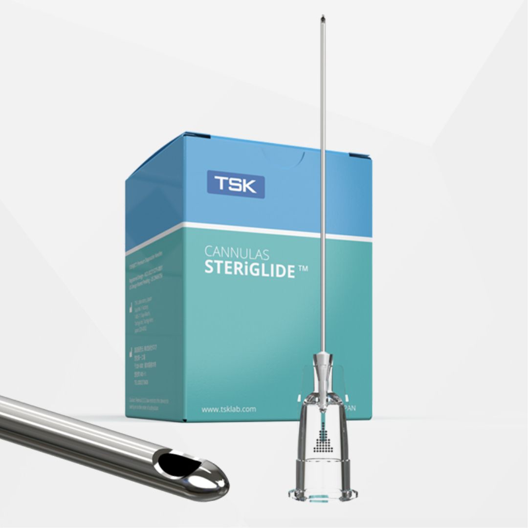 TSK Steriglide Cannula Box