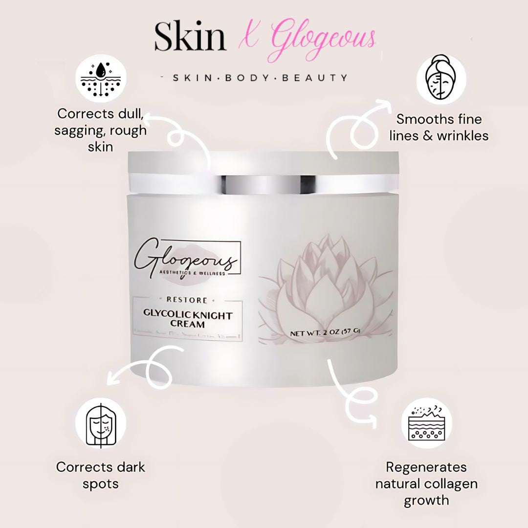 Glogeous Glycolic Knight Cream